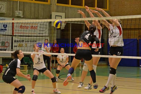 Volleyball Damen 3. Liga Süd SV Sinsheim gegen TV Villingen 23.10.2016 (© Siegfried)